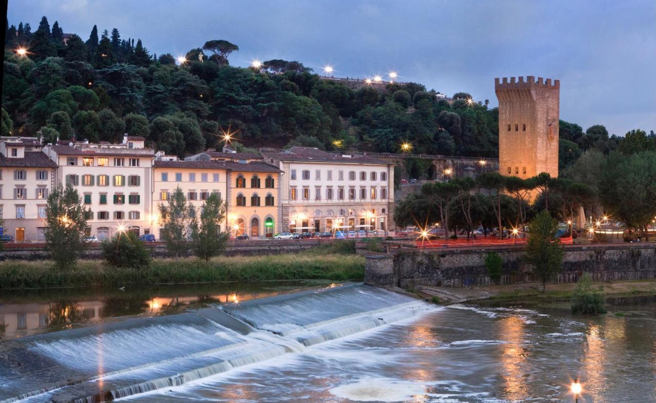 LHP Hotel River&SPA Florenz Exterior foto The Arno at San Miniato al Monte