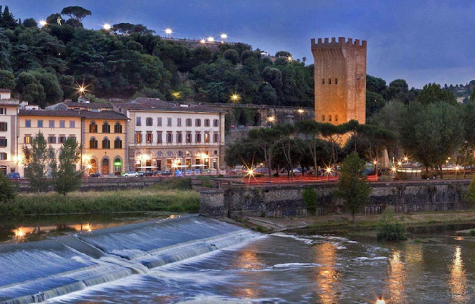 LHP Hotel River&SPA Florenz Exterior foto The river Arno at San Miniato al Algo